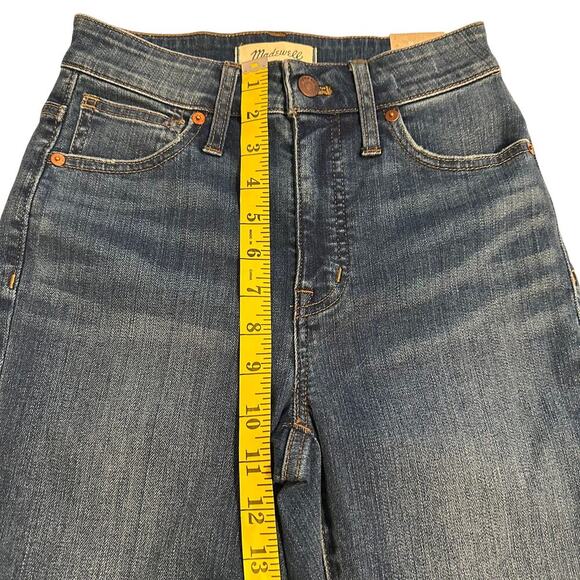 NWT Madewell Curvy High Rise Skinny Crop Jeans 23 - Picture 5 of 10